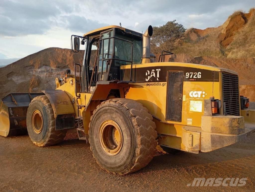CAT 972 G II Gumikerekes homlokrakodók