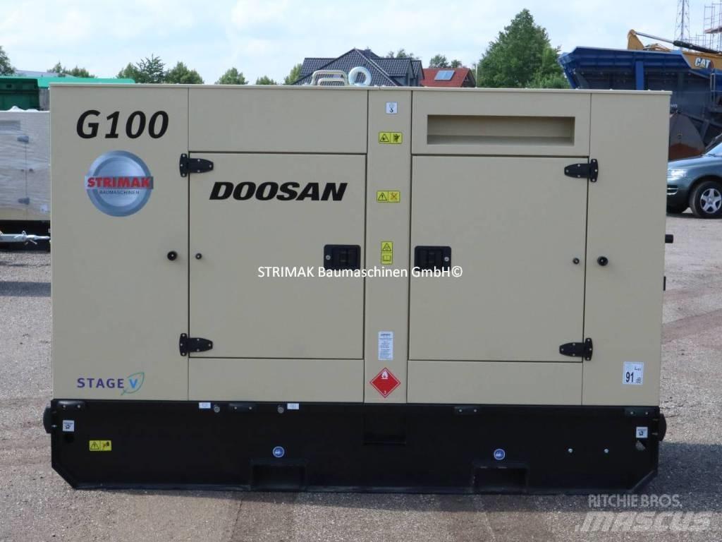 Doosan G100 Dízel áramfejlesztők