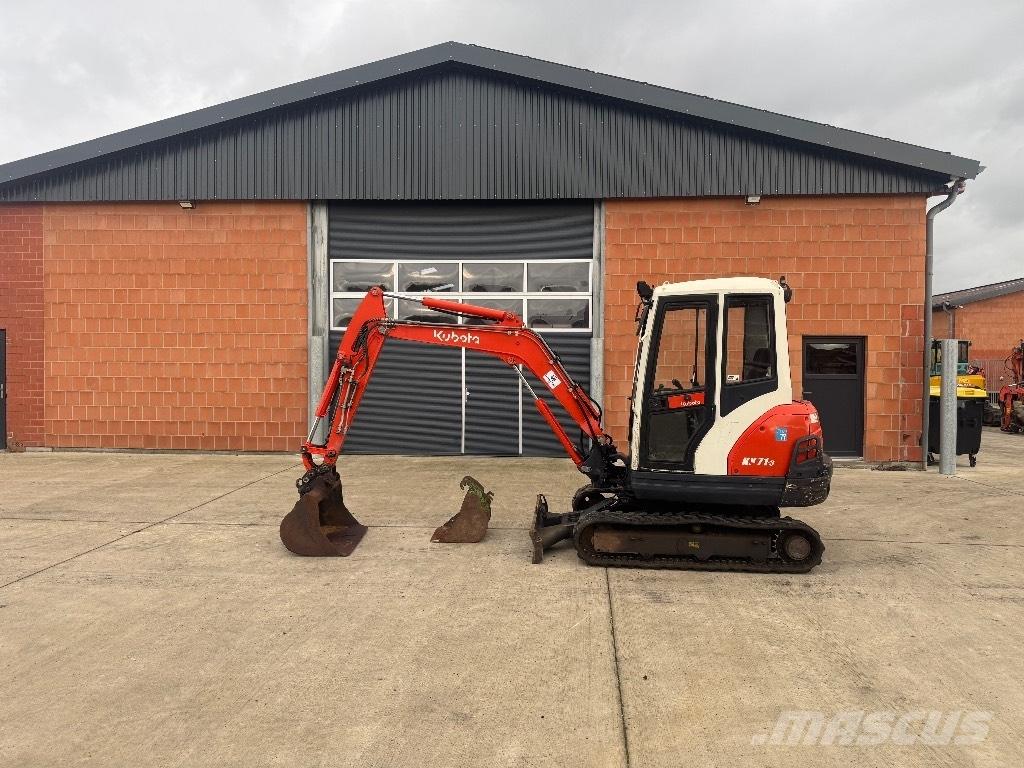 Kubota KX 71-3 Mini kotrók < 7t