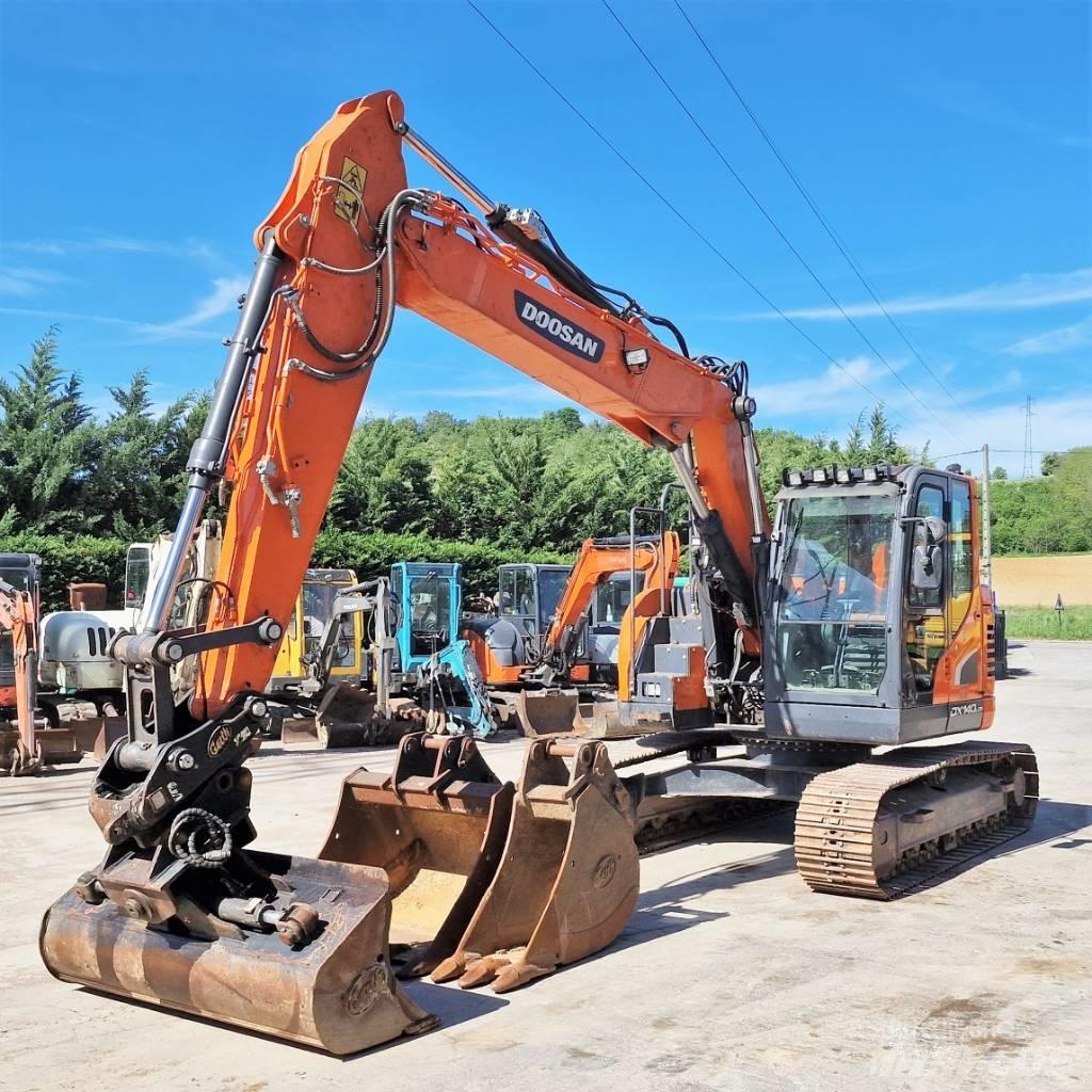 Doosan DX 140 LCR-5 Lánctalpas kotrók