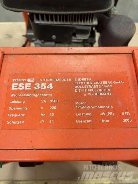  Elverk ESE 354 Benzin Áramfejlesztők