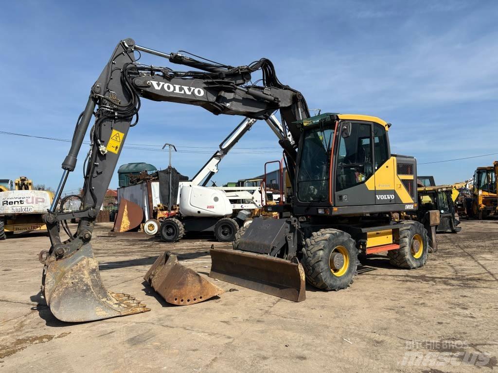Volvo EW 150E Gumikerekes kotrók