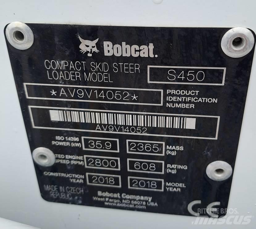 Bobcat S 450 Kompaktrakodók