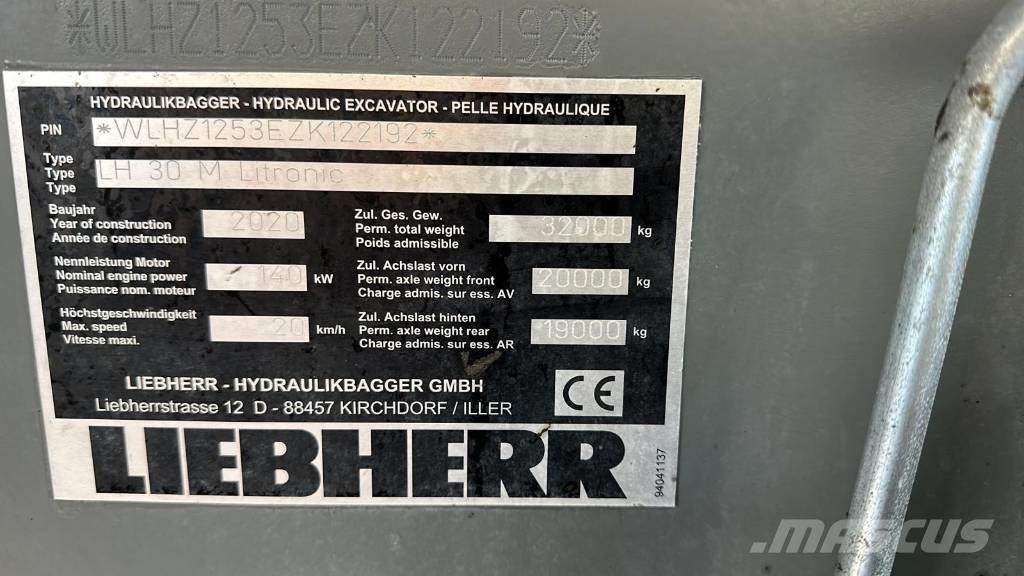 Liebherr LH 30 M Hulladékkezelő gépek