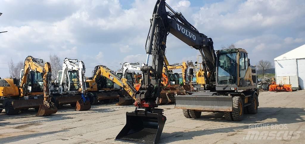Volvo EW 160 E Gumikerekes kotrók