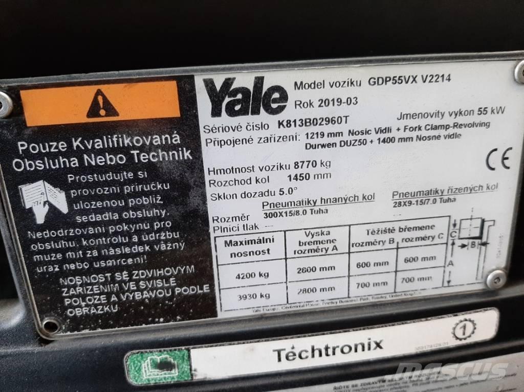 Yale GDP 55 VX Dízel targoncák