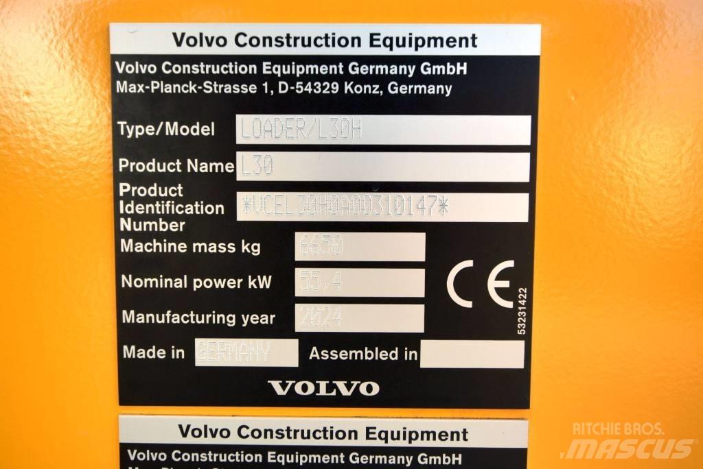 Volvo L 30 H Gumikerekes homlokrakodók