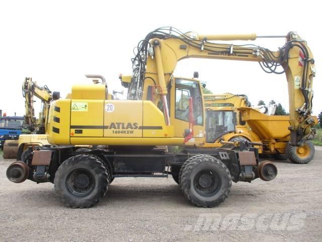 Atlas 1604 ZW Gumikerekes kotrók