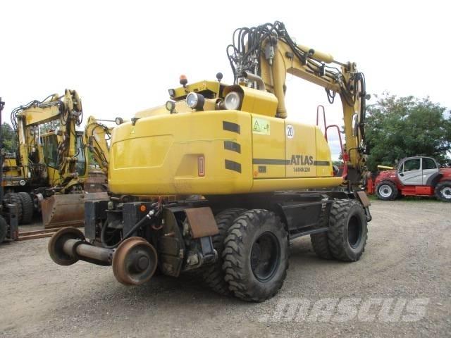 Atlas 1604 ZW Gumikerekes kotrók