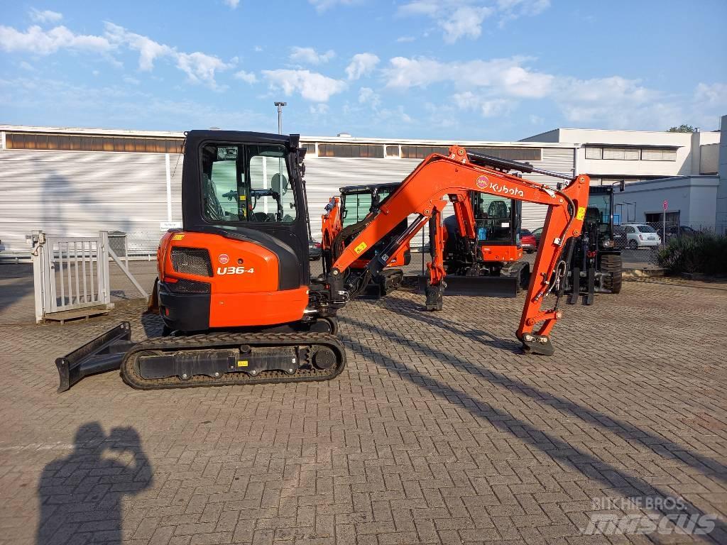 Kubota U36-4GL Mini kotrók < 7t