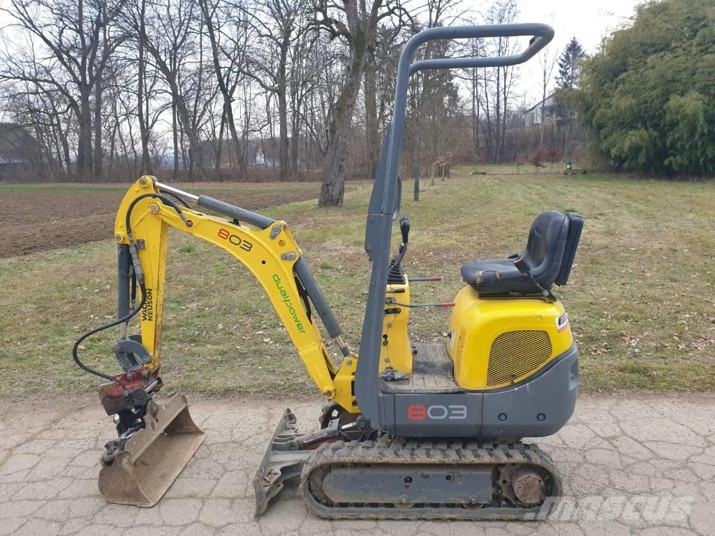 Wacker Neuson 803 Mini kotrók < 7t