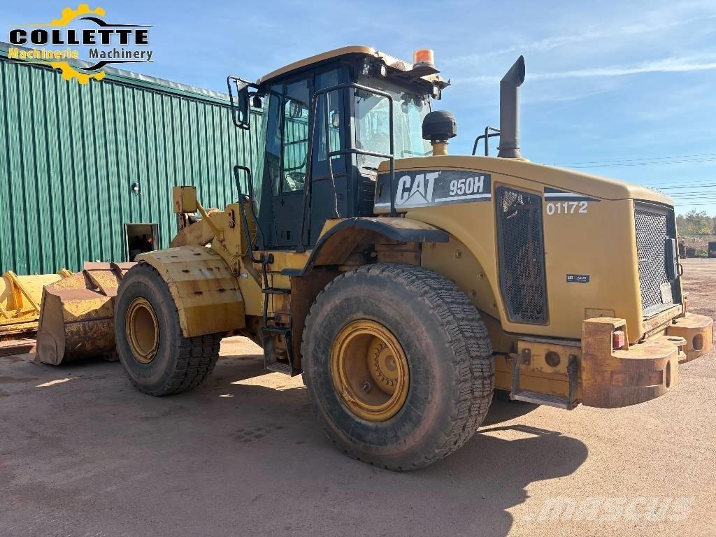 CAT 950 H Gumikerekes homlokrakodók