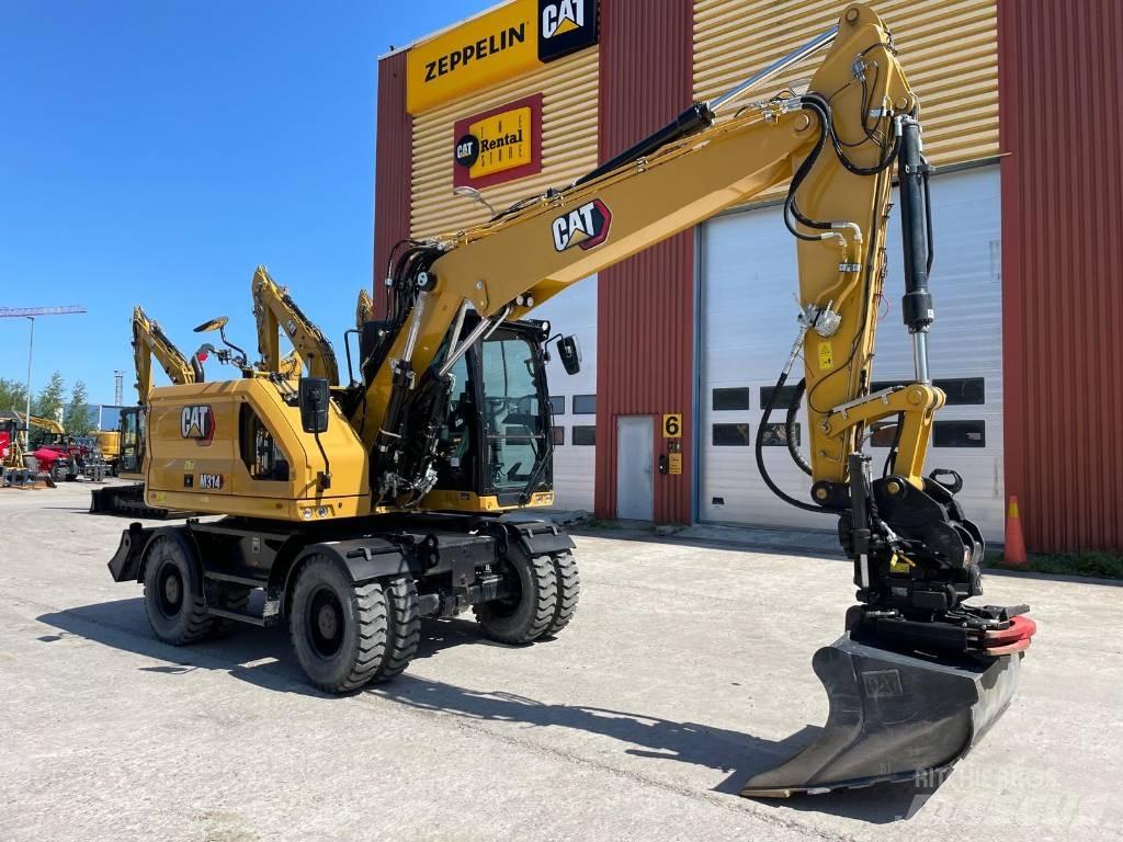 CAT M314 Gumikerekes kotrók