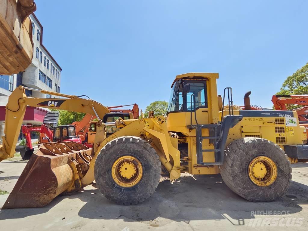 Komatsu WA 500-3 Gumikerekes homlokrakodók