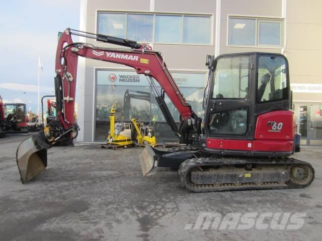 Yanmar Sv60 Mini kotrók < 7t