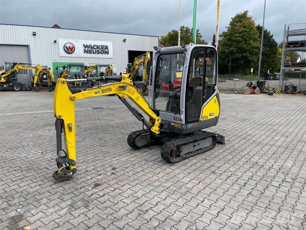 Wacker Neuson ET18 Lánctalpas kotrók