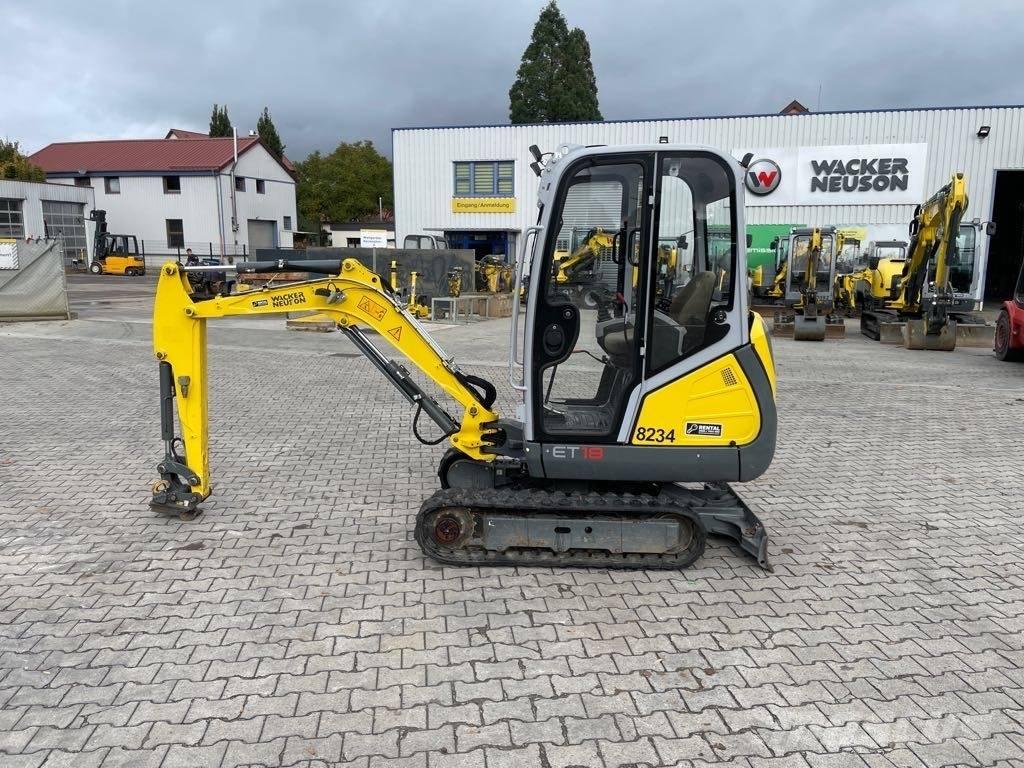 Wacker Neuson ET18 Lánctalpas kotrók