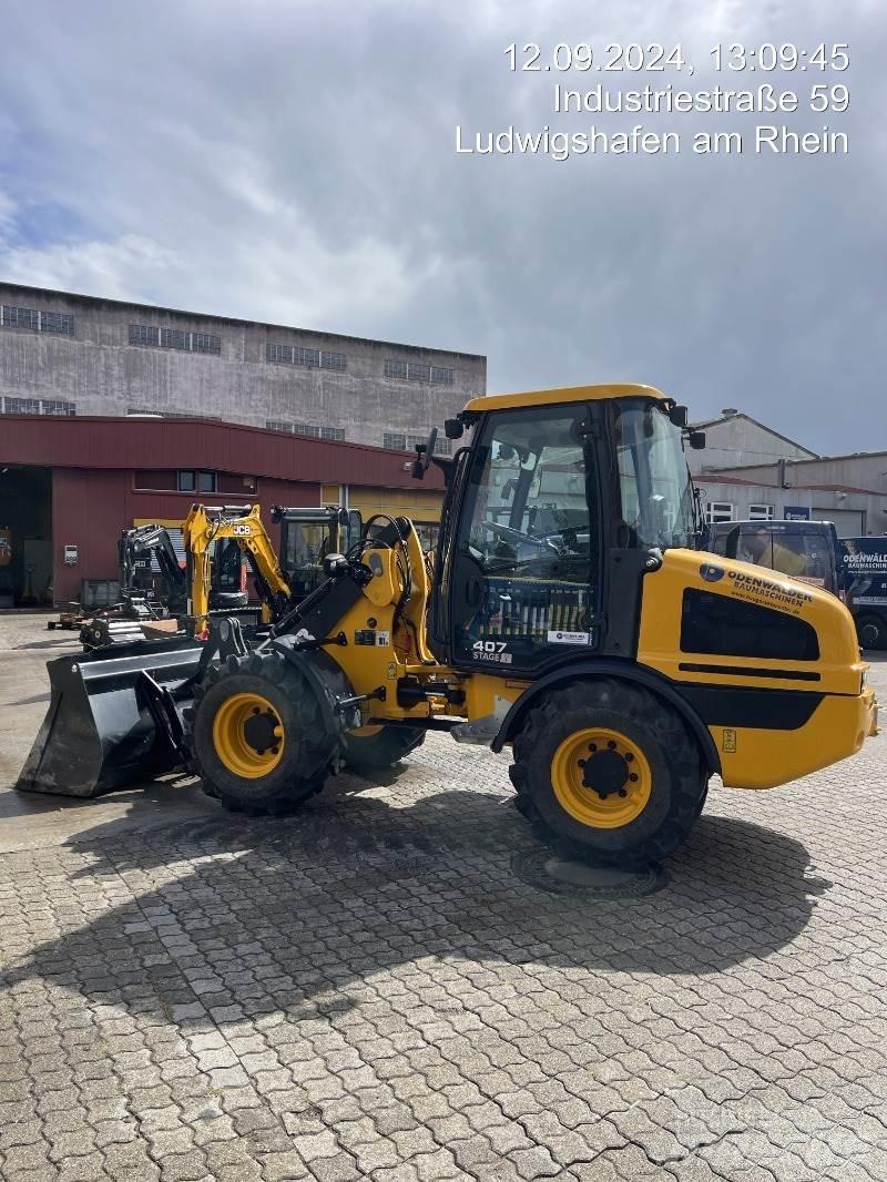 JCB 407 Gumikerekes homlokrakodók