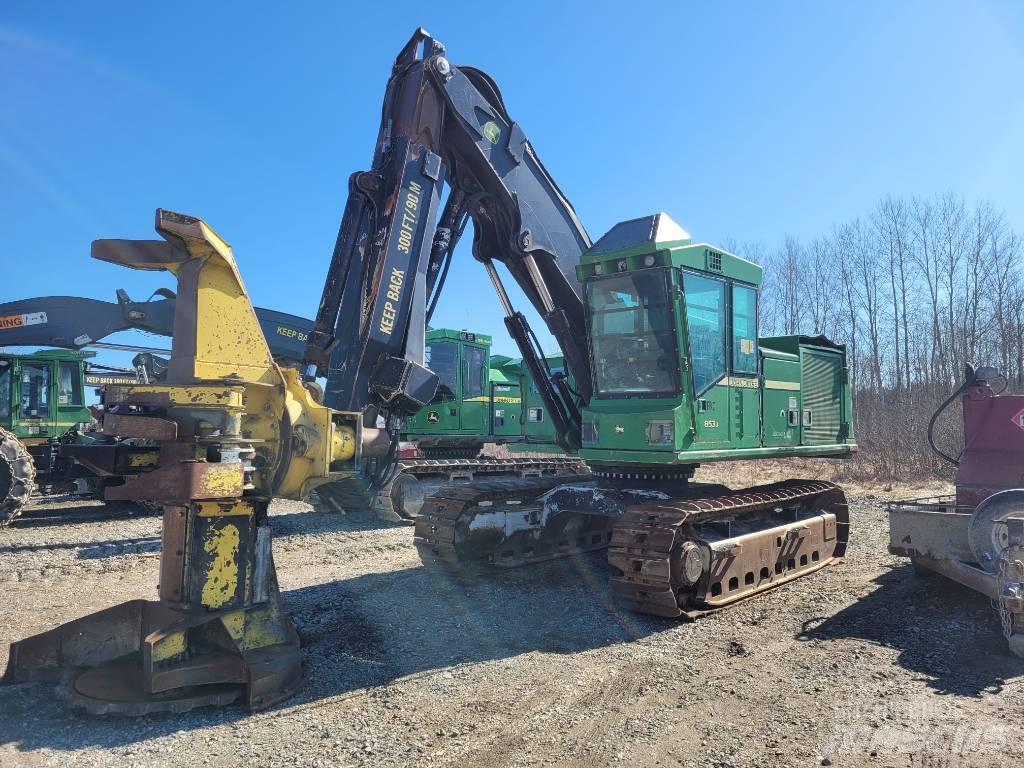 John Deere 853 Döntő-rakásolók