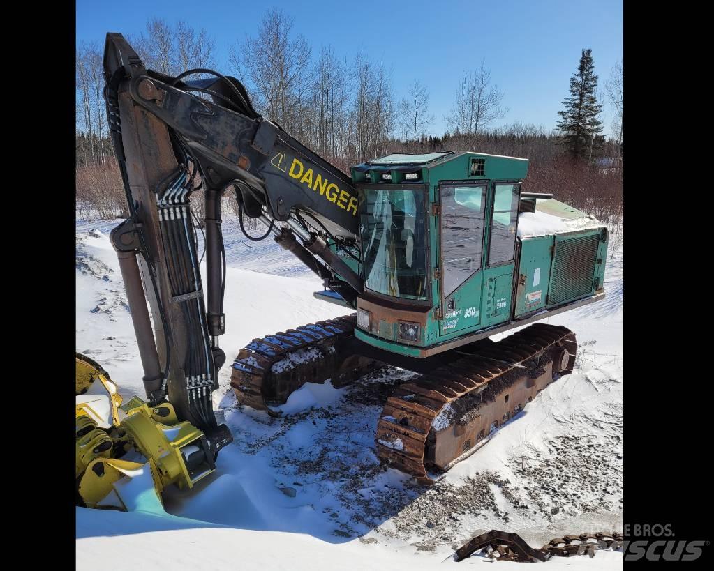 John Deere 853 Döntő-rakásolók