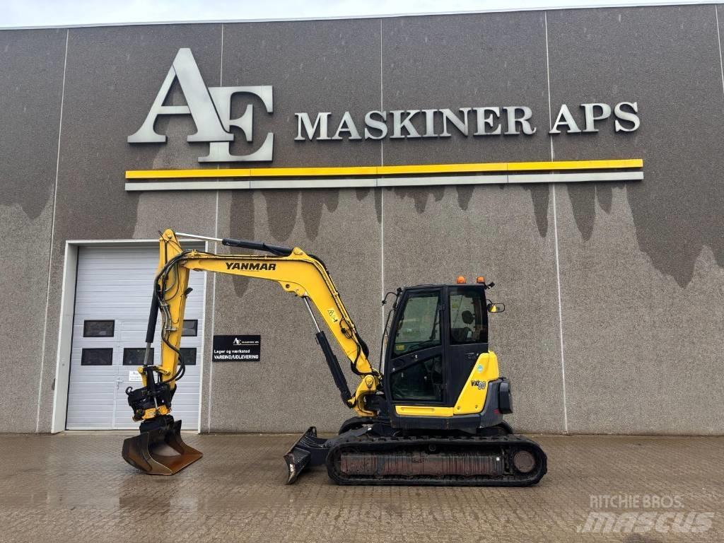 Yanmar VIO80 Lánctalpas kotrók