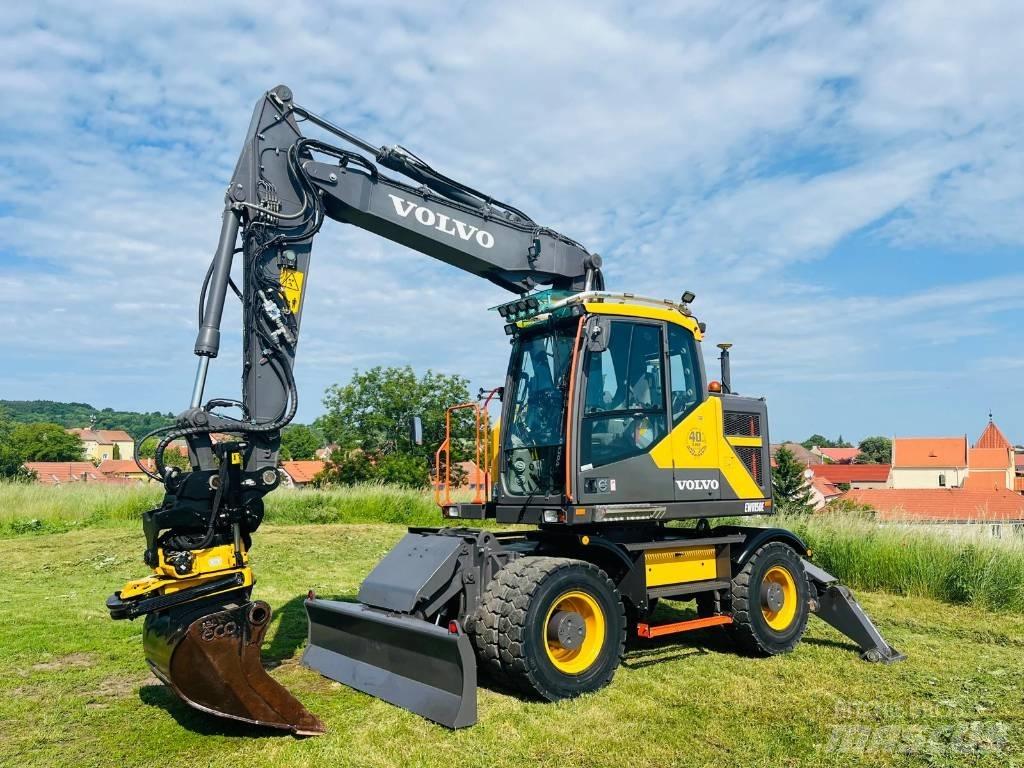 Volvo EWR 150 E Gumikerekes kotrók