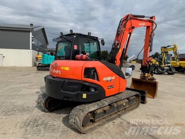 Kubota KX 080-4 Közepes (midi) kotrók 7 t - 12 t