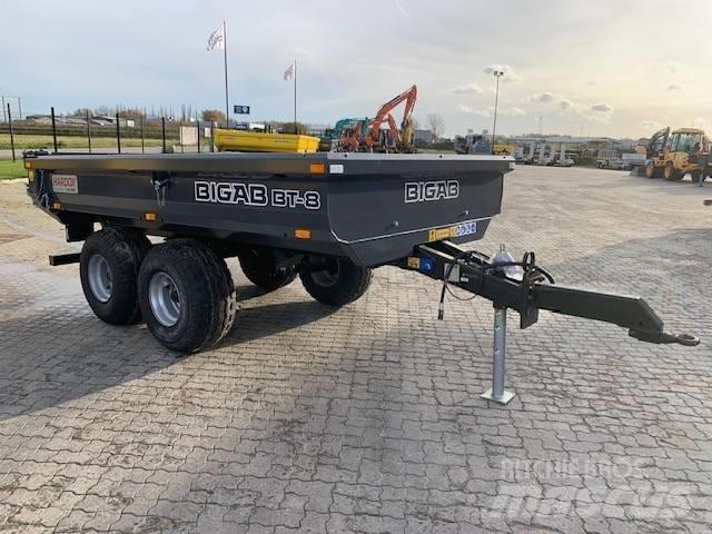 Bigab T8 vagn Gumikerekes kotrók