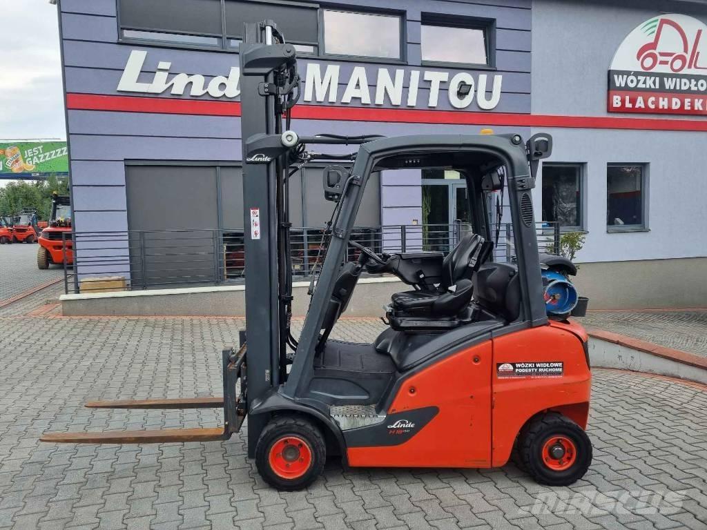 Linde H18T-01 Gázüzemű targoncák