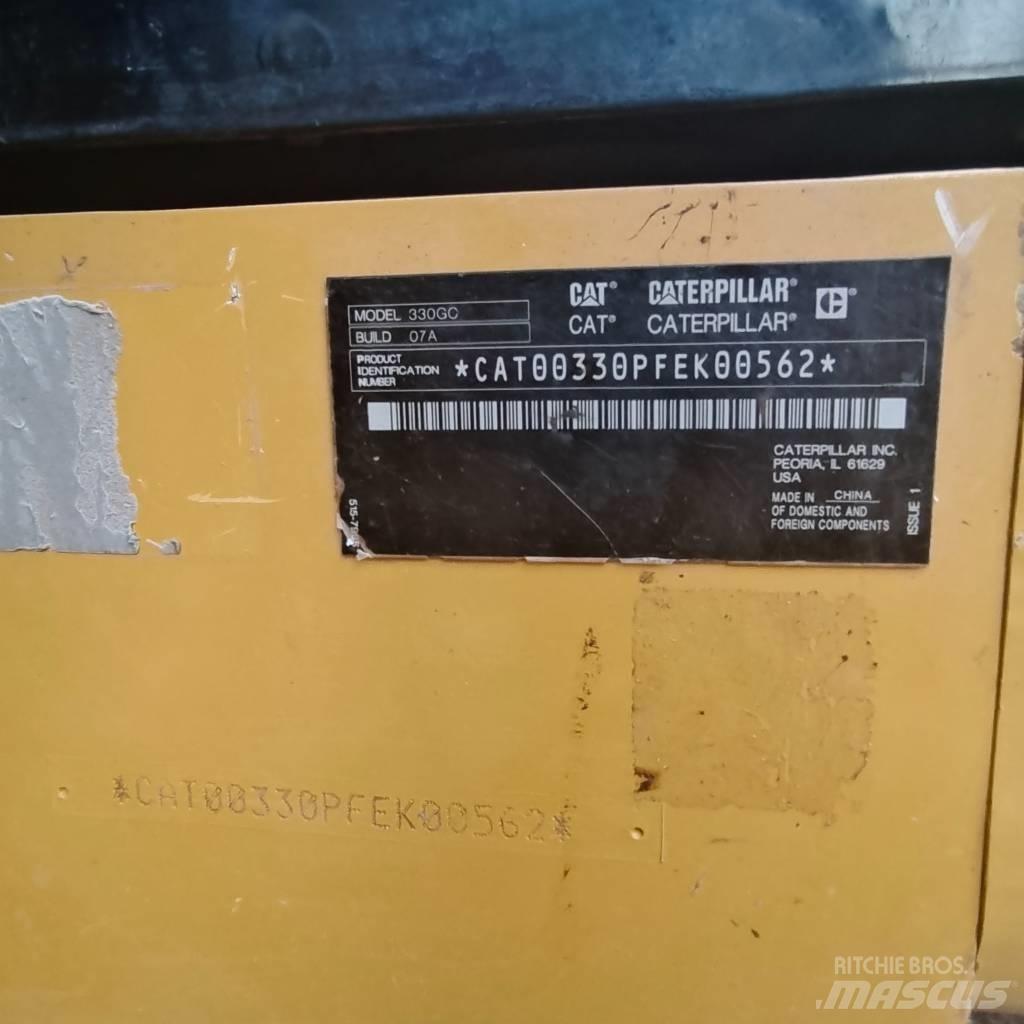 CAT 330GC Lánctalpas kotrók
