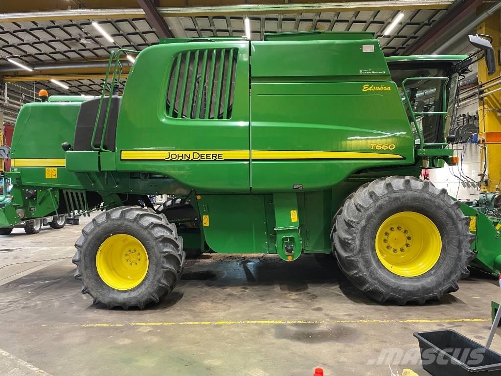 John Deere T 660 Kombájnok