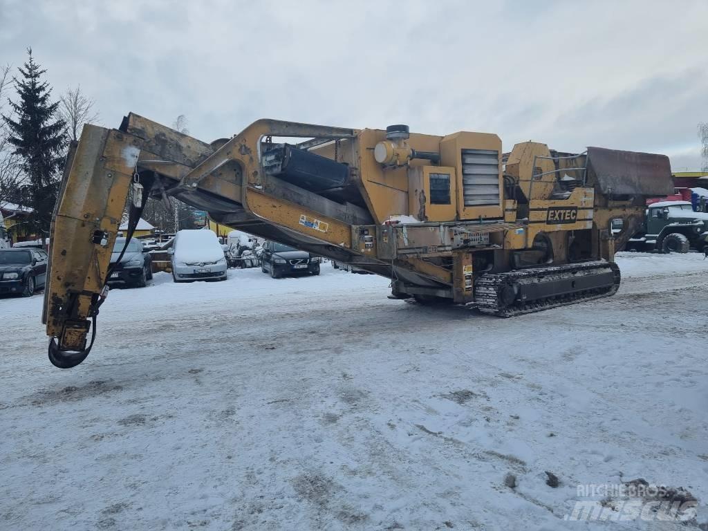 Extec C12 + Mobil törőgépek