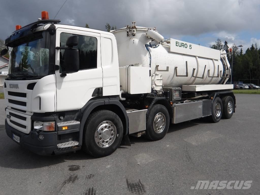 Scania P 400 LB Vákuum teherautok