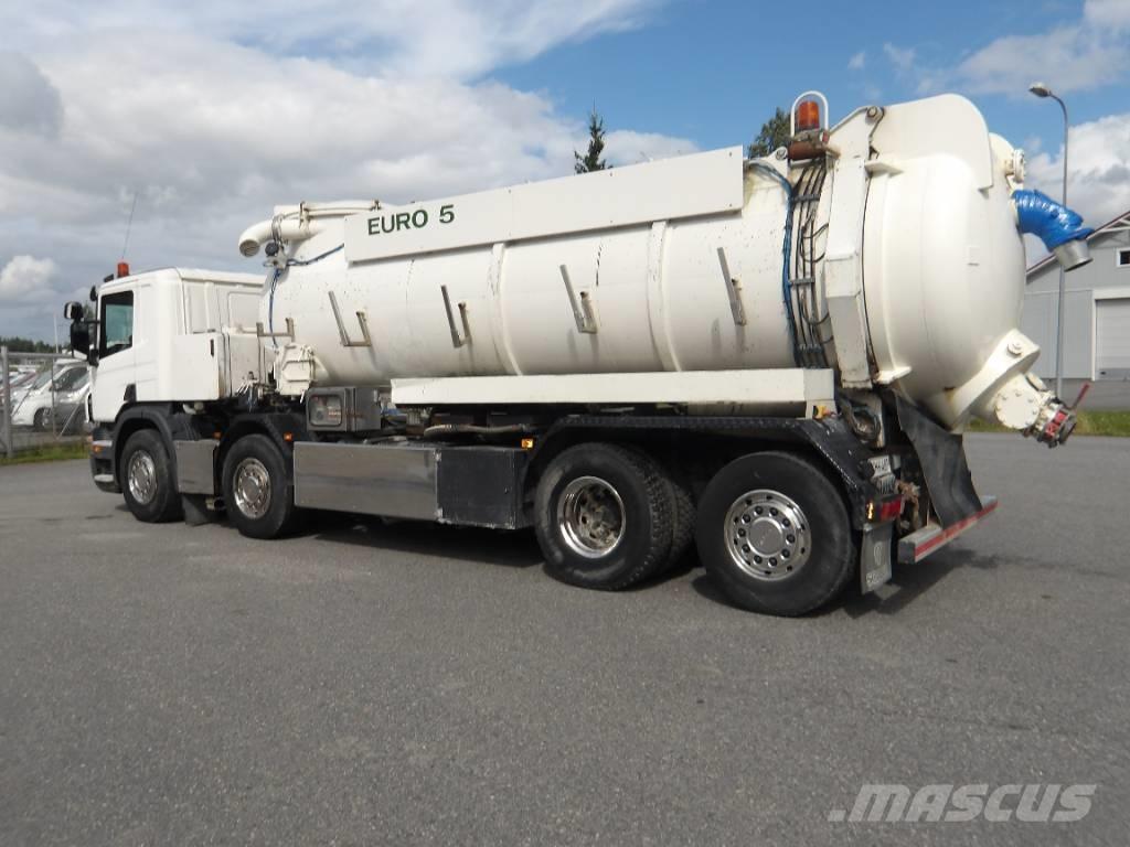 Scania P 400 LB Vákuum teherautok