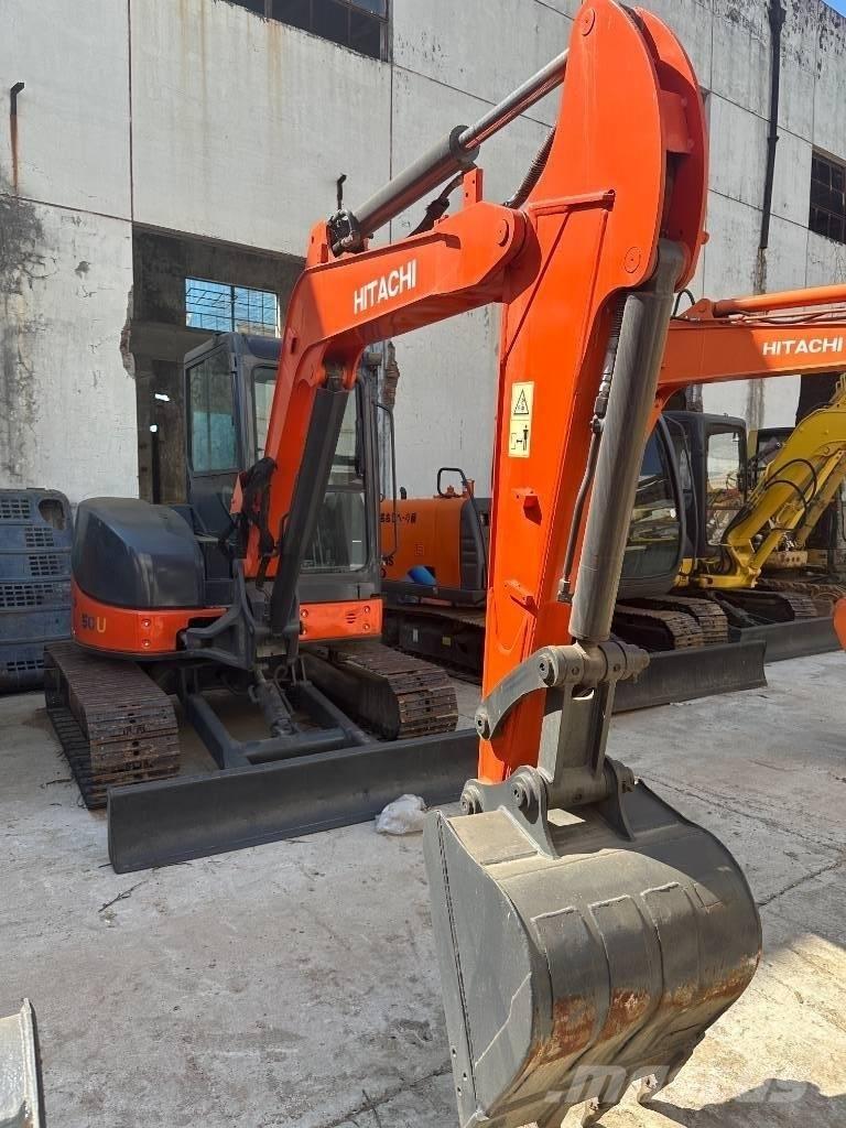 Hitachi ZX 50 U Lánctalpas kotrók