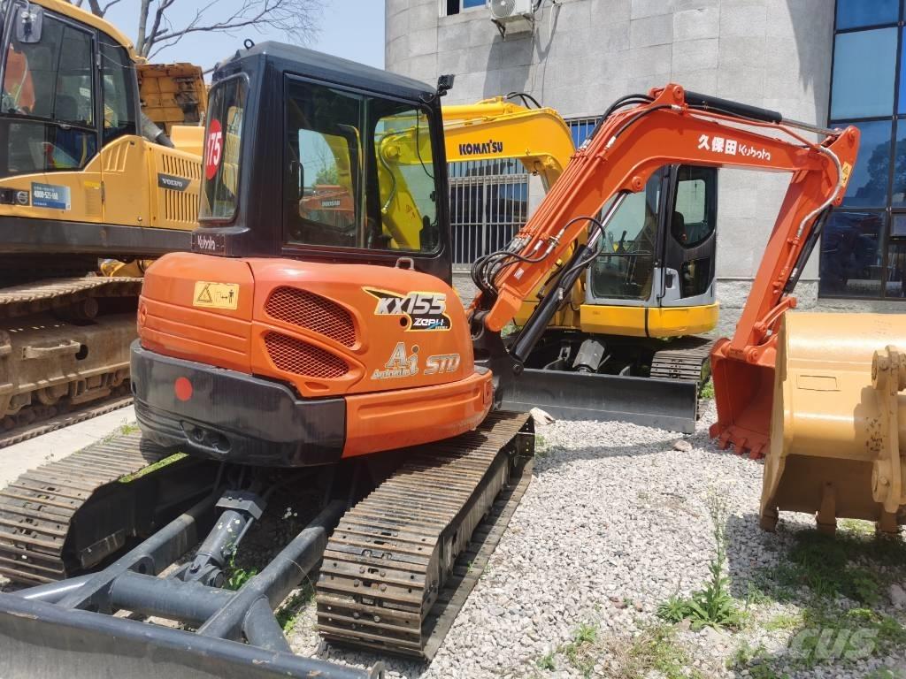 Kubota KX 155 Mini kotrók < 7t