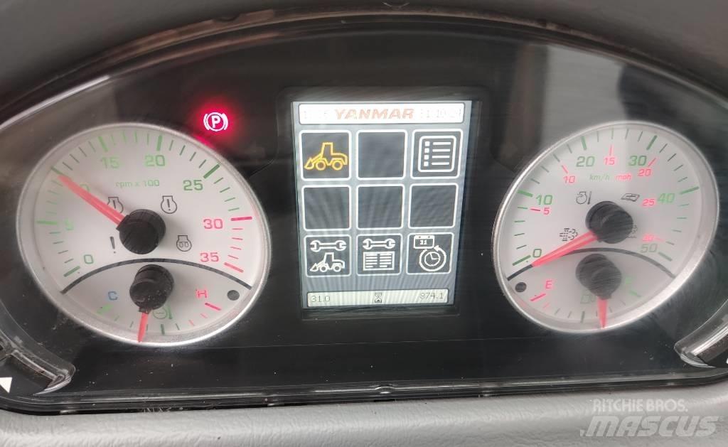 Yanmar V 80 Gumikerekes homlokrakodók
