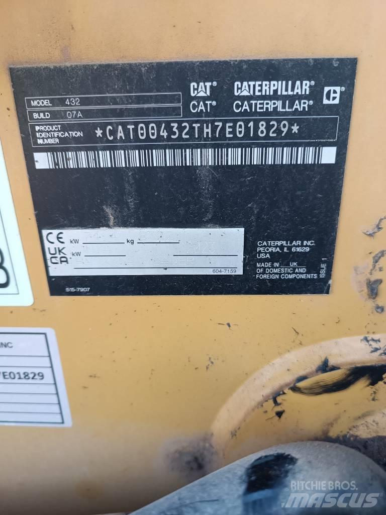 CAT 432 F Kotrórakodók