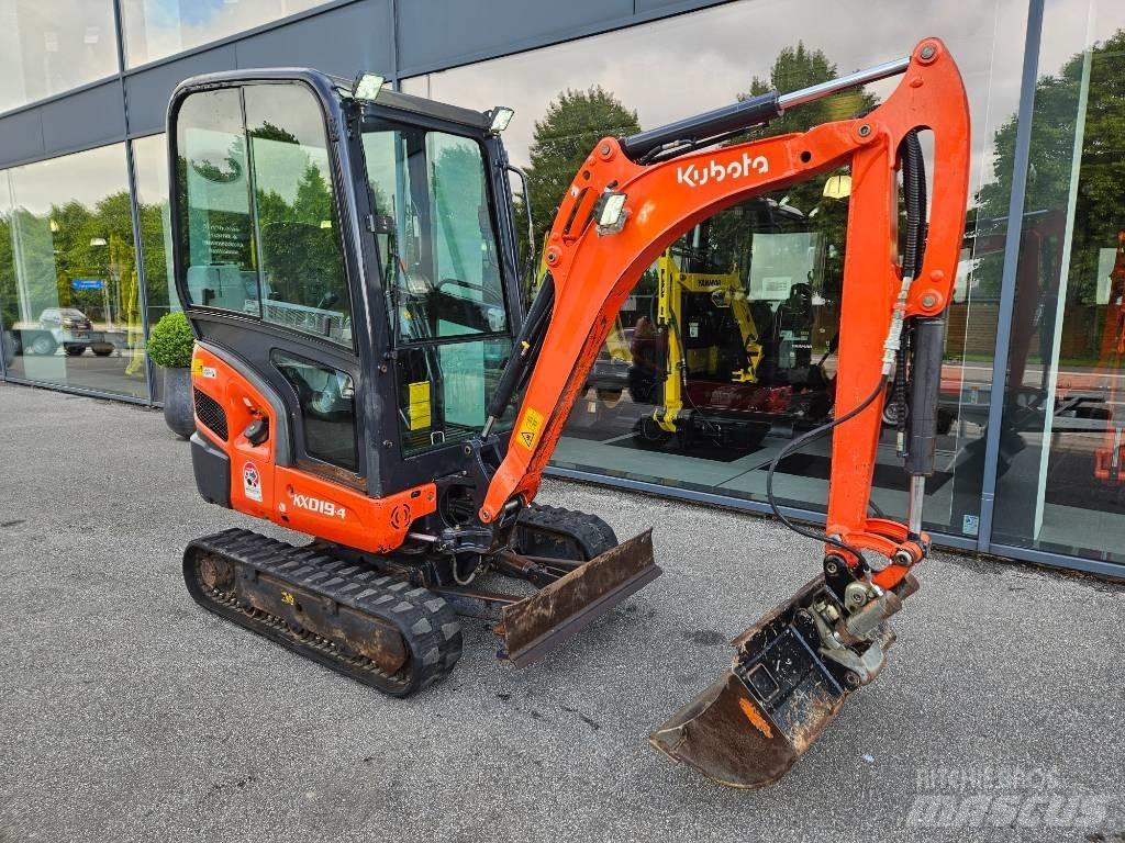 Kubota KX 019-4 Mini kotrók < 7t