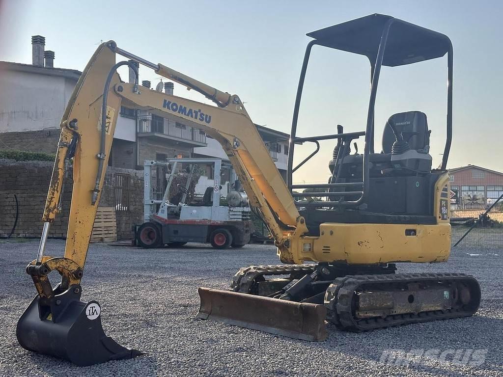 Komatsu PC16R-3HS Mini kotrók < 7t