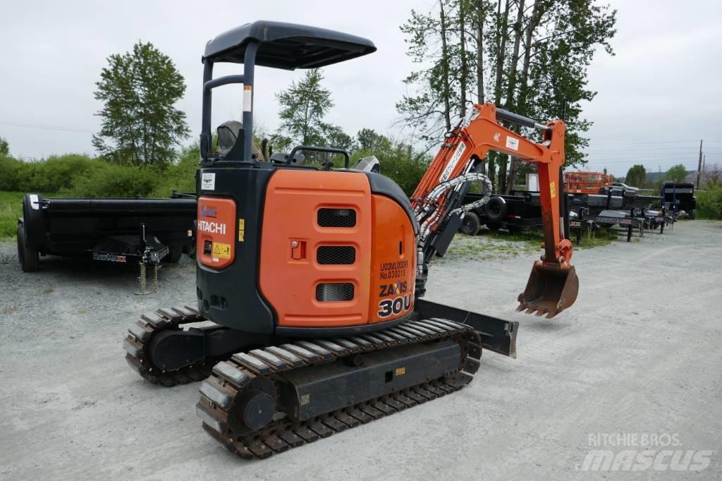 Hitachi ZX 30 U-5 A Mini kotrók < 7t
