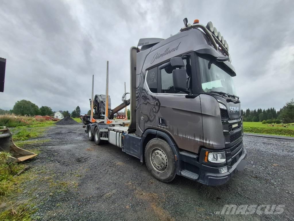 Scania R 650 Rönkszállító teherautók