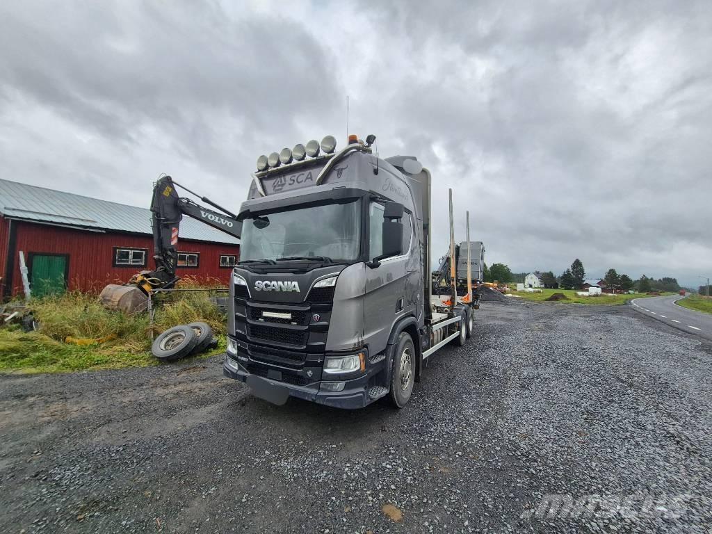 Scania R 650 Rönkszállító teherautók