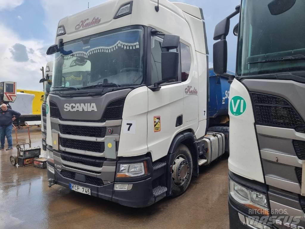 Scania R 450 Nyergesvontatók