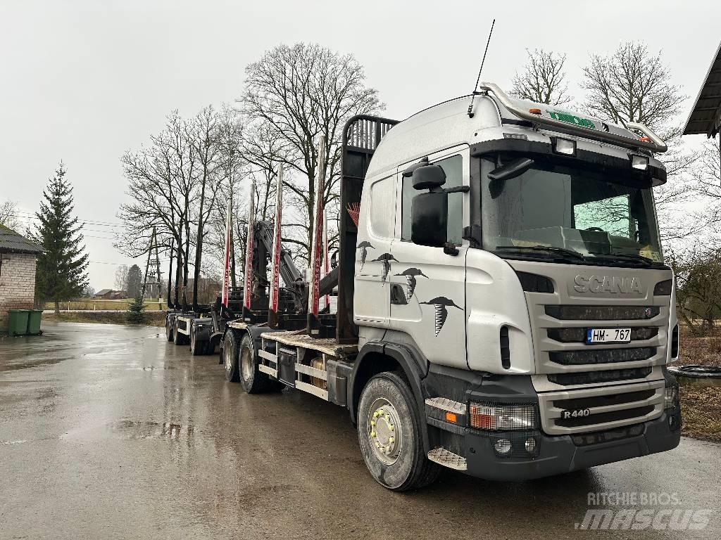 Scania R440 Rönkszállító teherautók