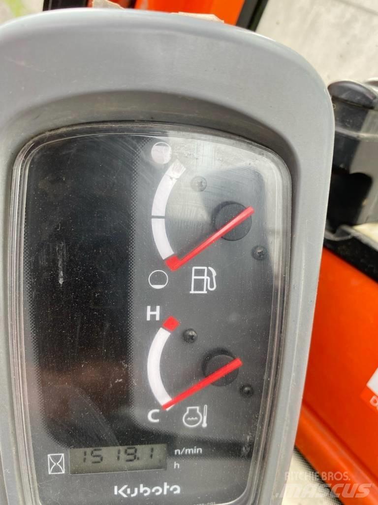 Kubota KX 016-4 Mini kotrók < 7t