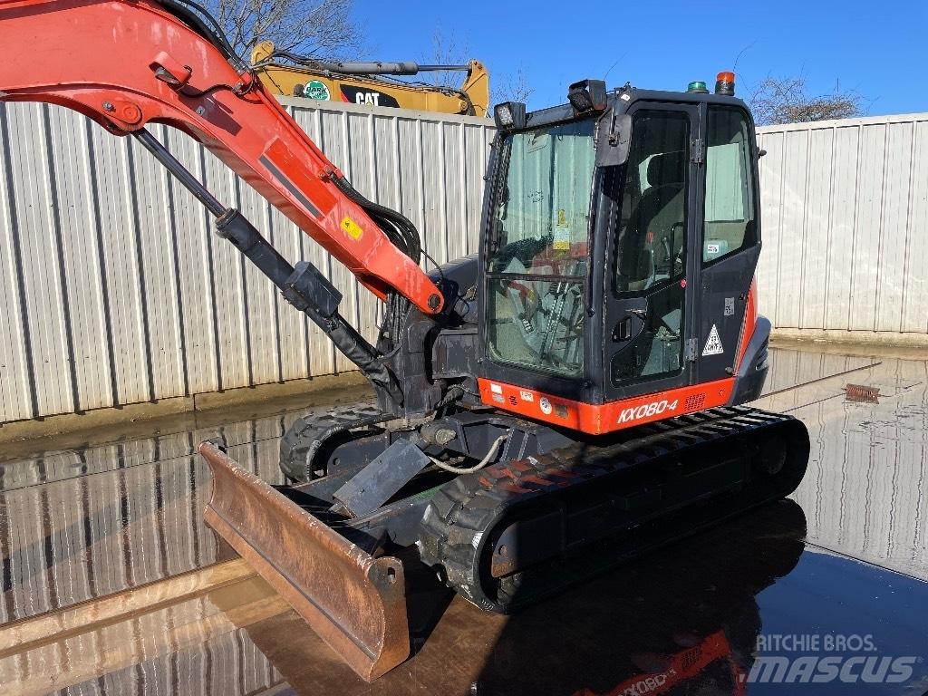 Kubota KX 080-4 Közepes (midi) kotrók 7 t - 12 t
