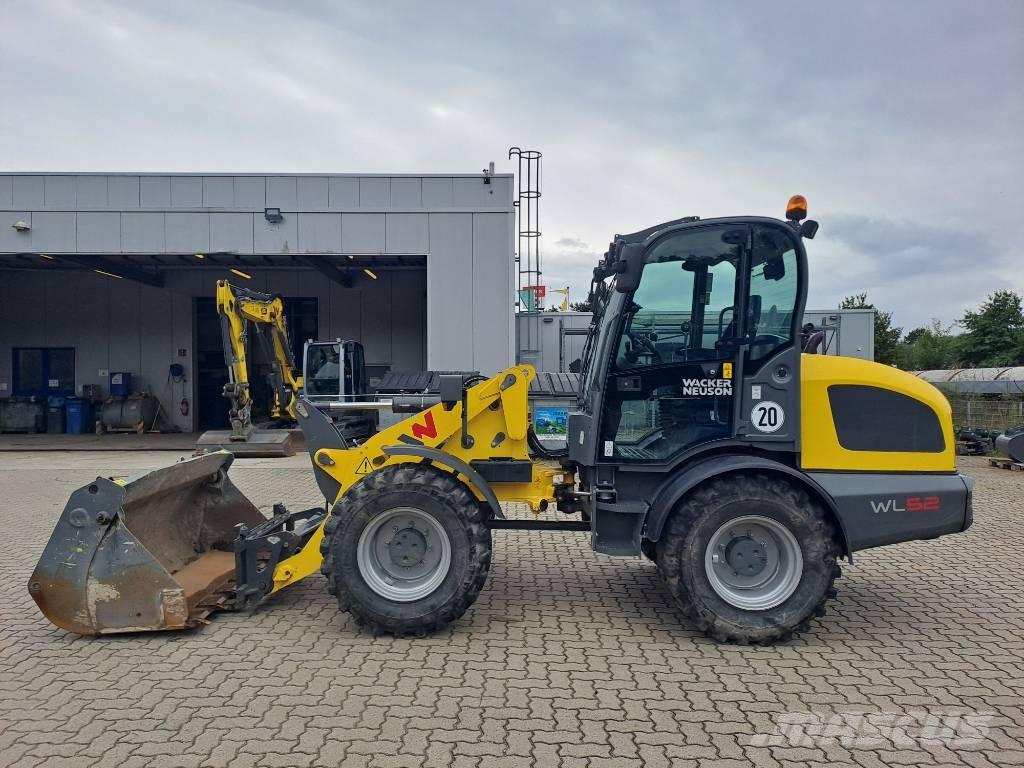Wacker Neuson WL52 Gumikerekes homlokrakodók