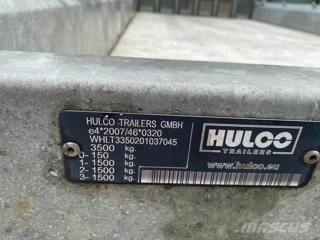 Hulco terrax 3 Járműszállító pótkocsik