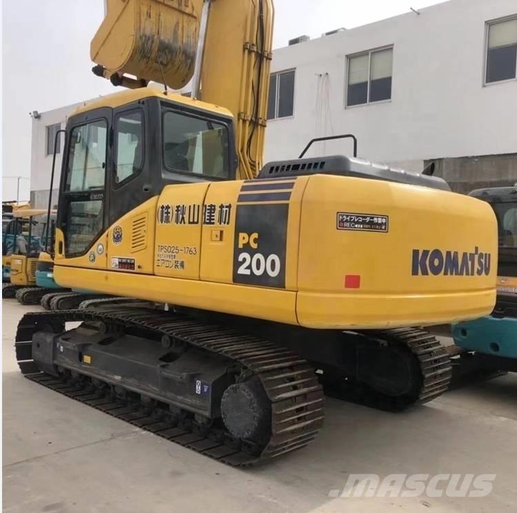 Komatsu pc200-7 Lánctalpas kotrók